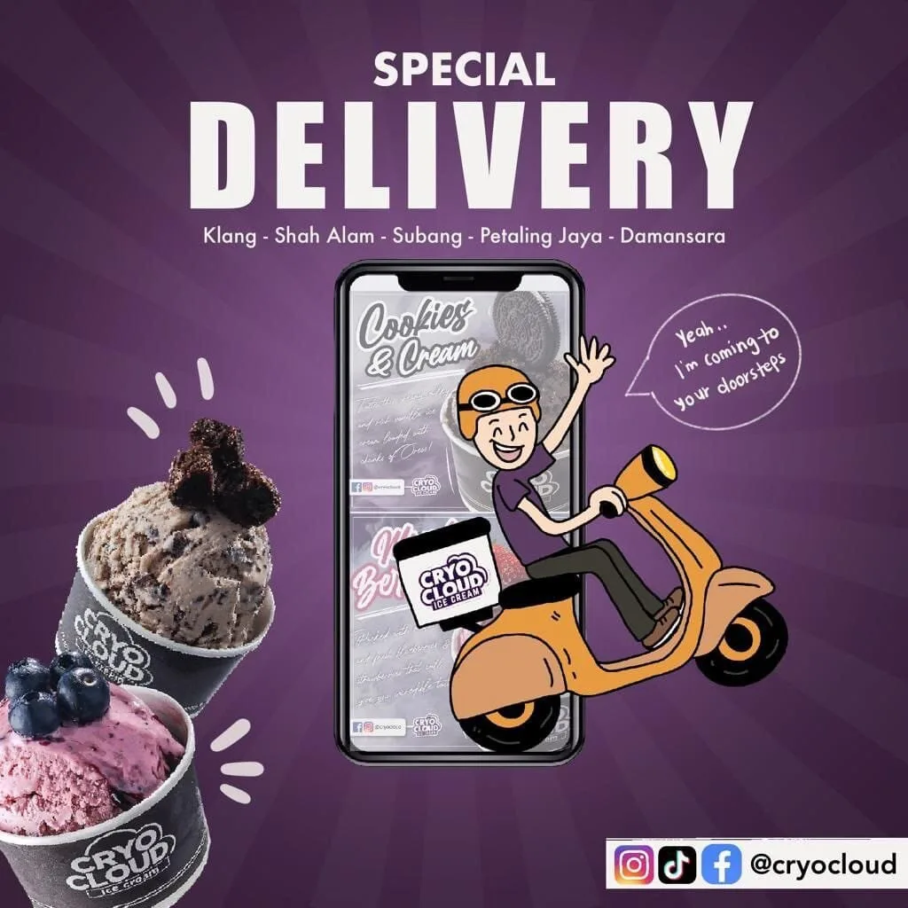 Ice Cream Delivery in Klang Valley